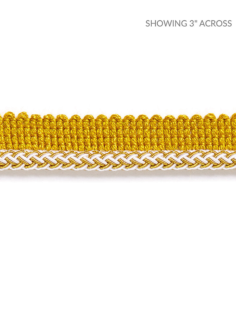 Georgica Braided Cord - Brass