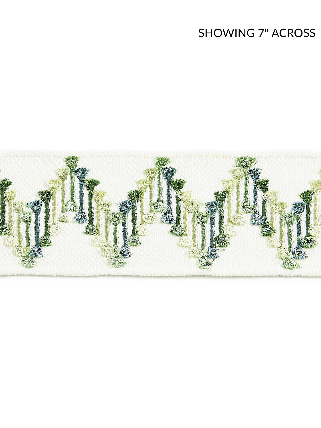 Sayuri Embroidered Tape - Forest