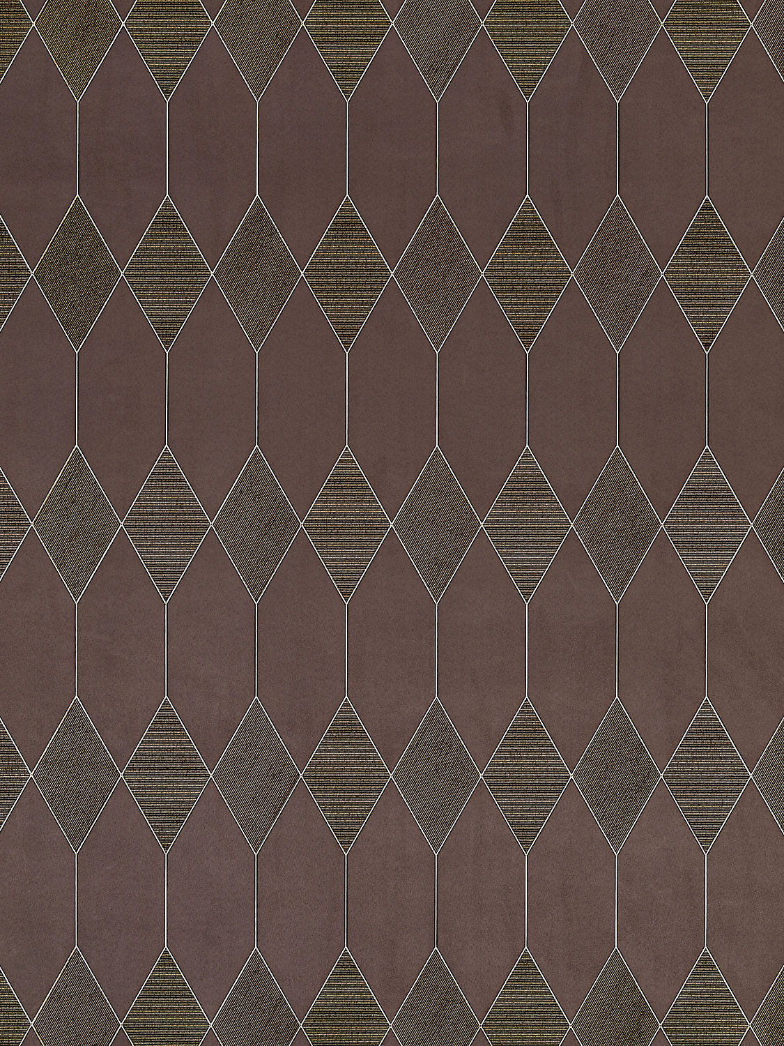 Cadence - Ganache - Scalamandre Wallpaper