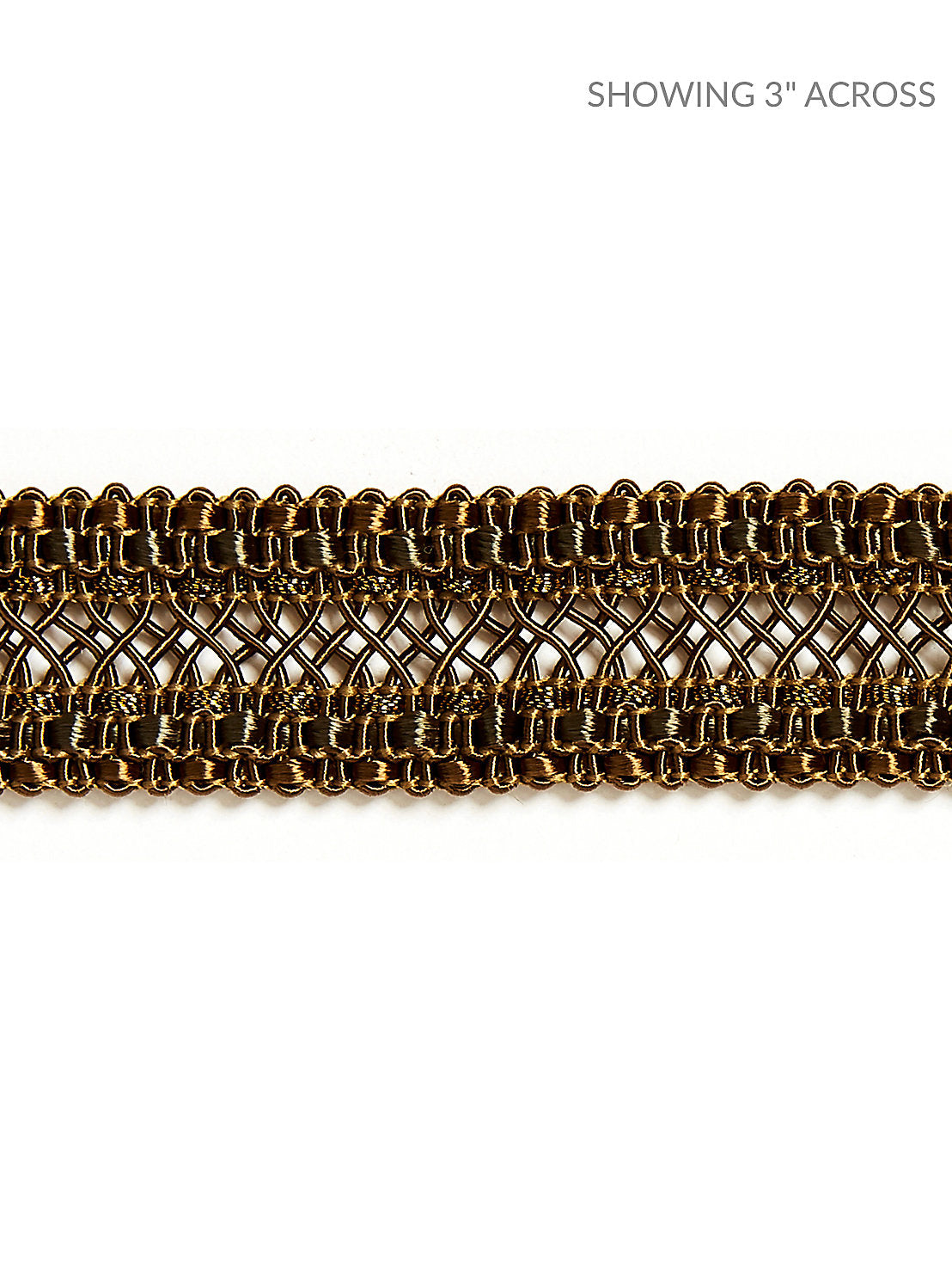 Selena Gimp Braid - Smoked Bronze