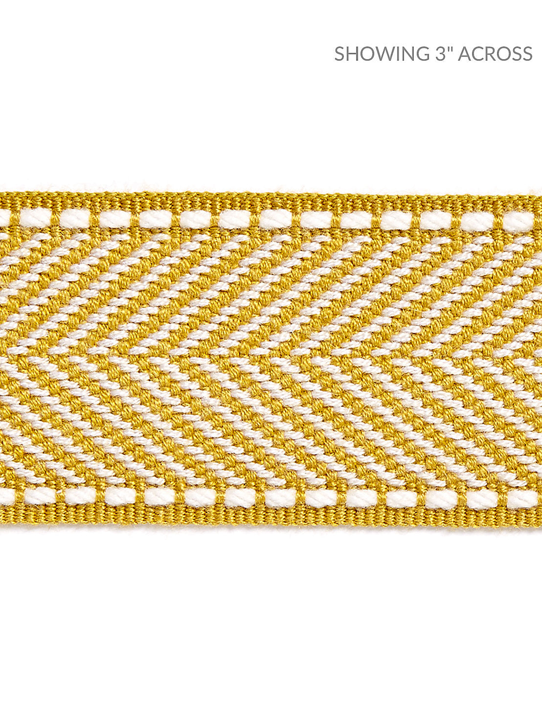 Montauk Herringbone Tape - Brass - Scalamandre Trim