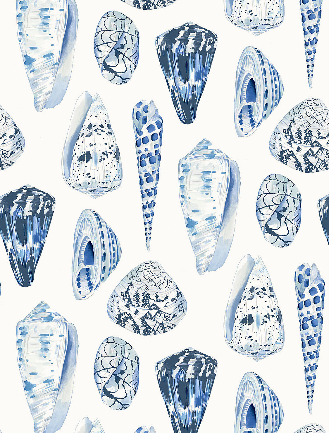 Coquina - Porcelain - Scalamandre Wallpaper