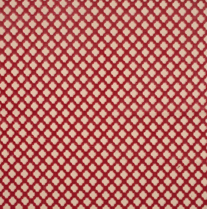 Pomfret | Silk - Coral On Beige