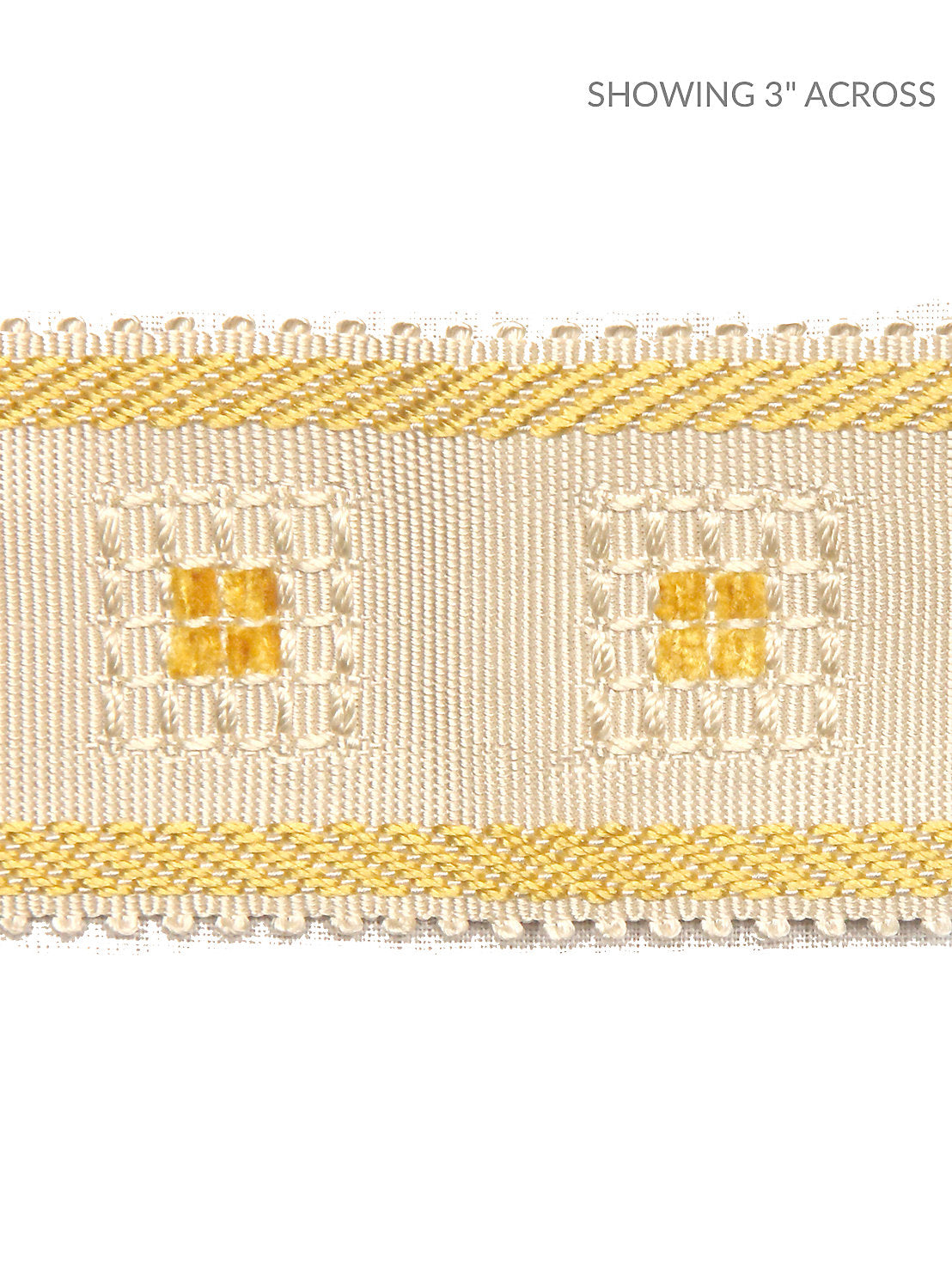 Sienese Braid - Cream & Gold