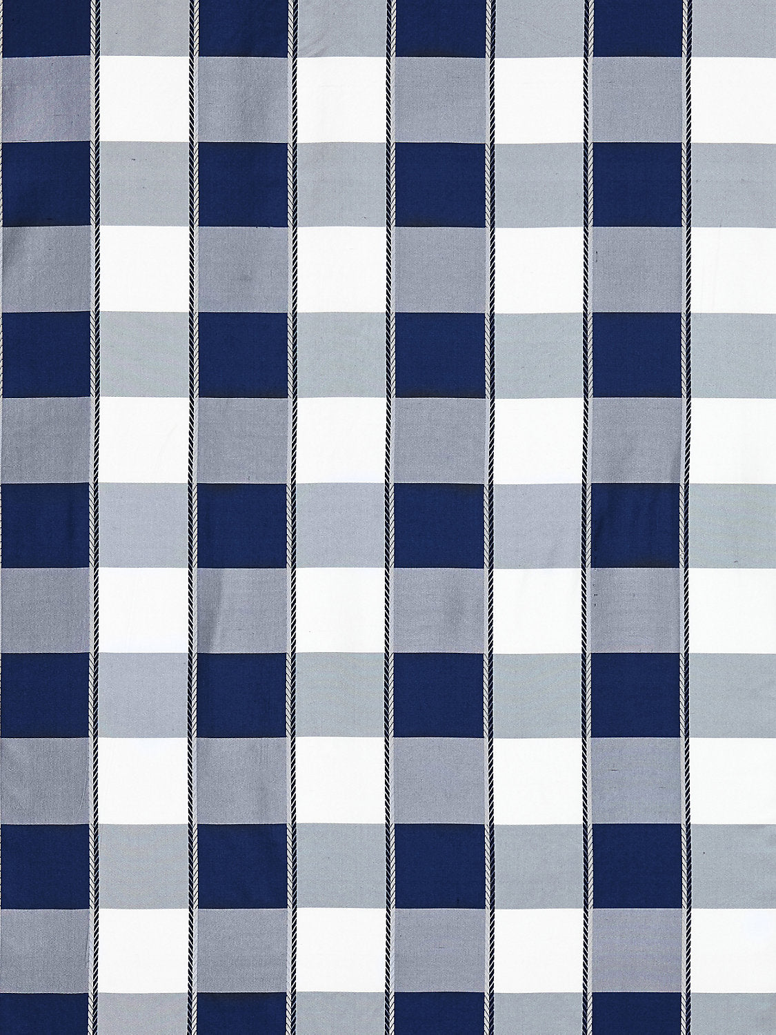 Chelsea Check - Navy - Scalamandre Fabric