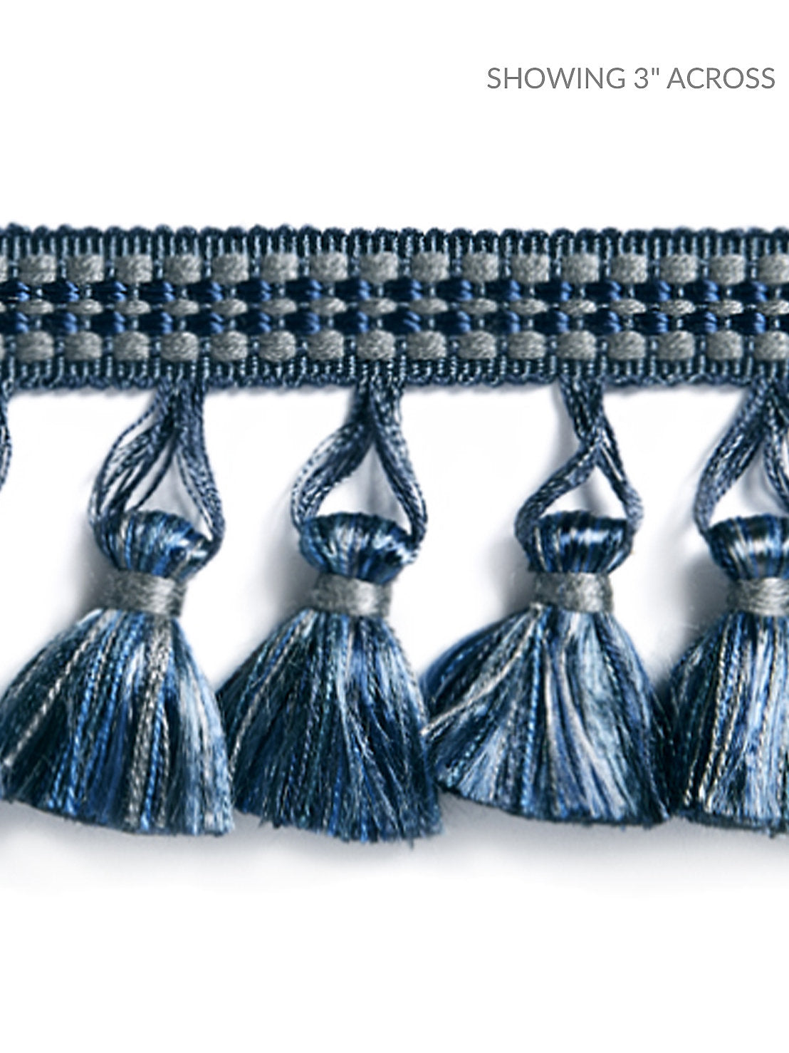 Plaza Tassel Fringe - Marina