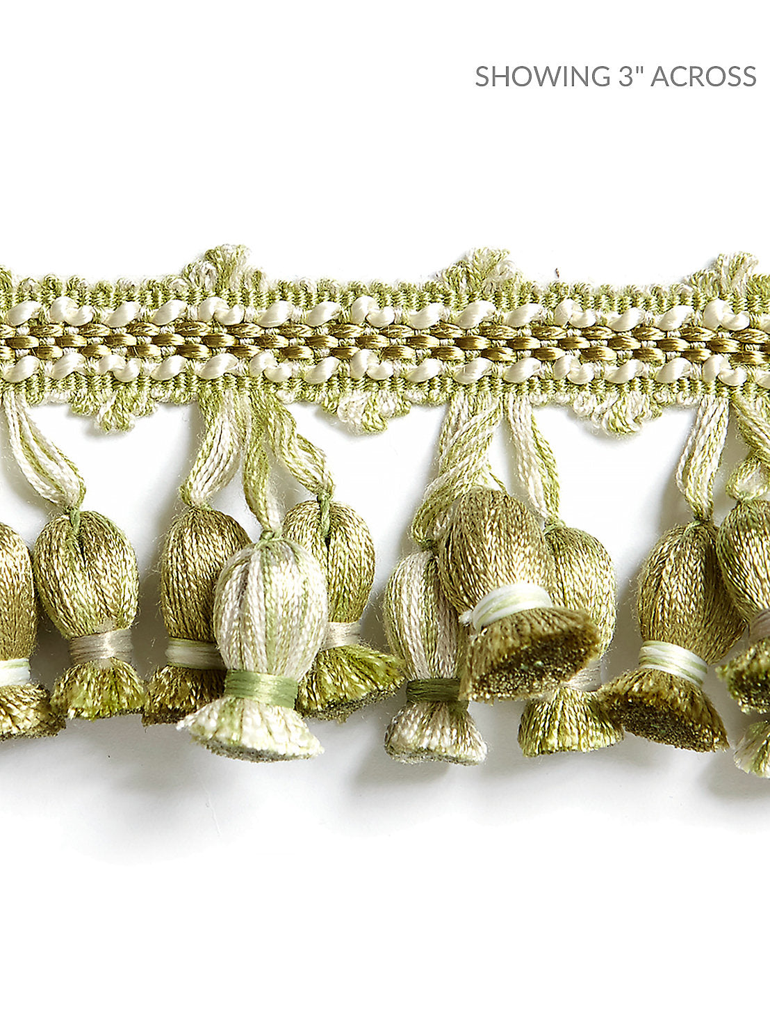 Newport Tassel Fringe - Leaf