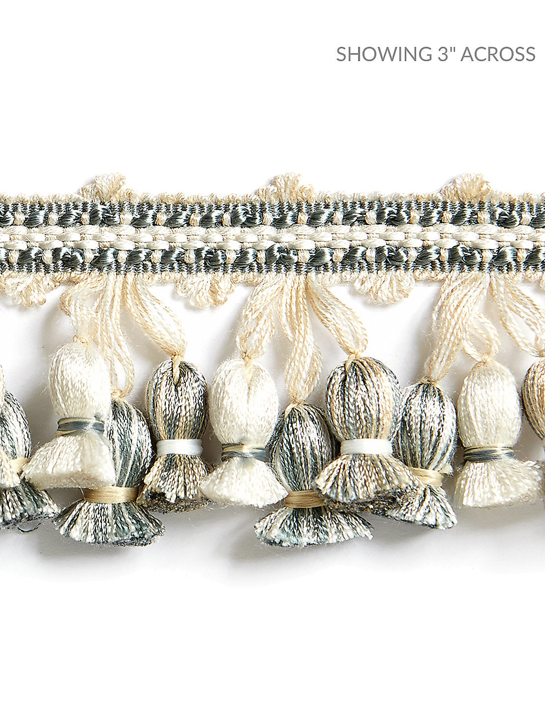 Newport Tassel Fringe - Mineral