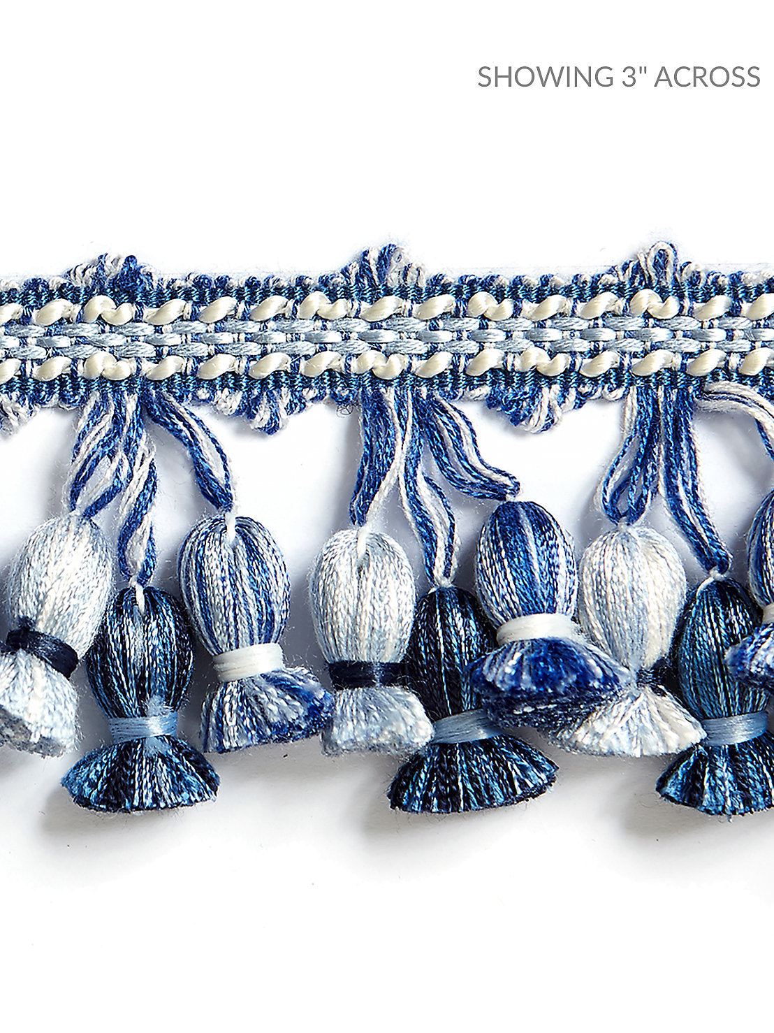 Newport Tassel Fringe - Porcelain - Scalamandre Trim