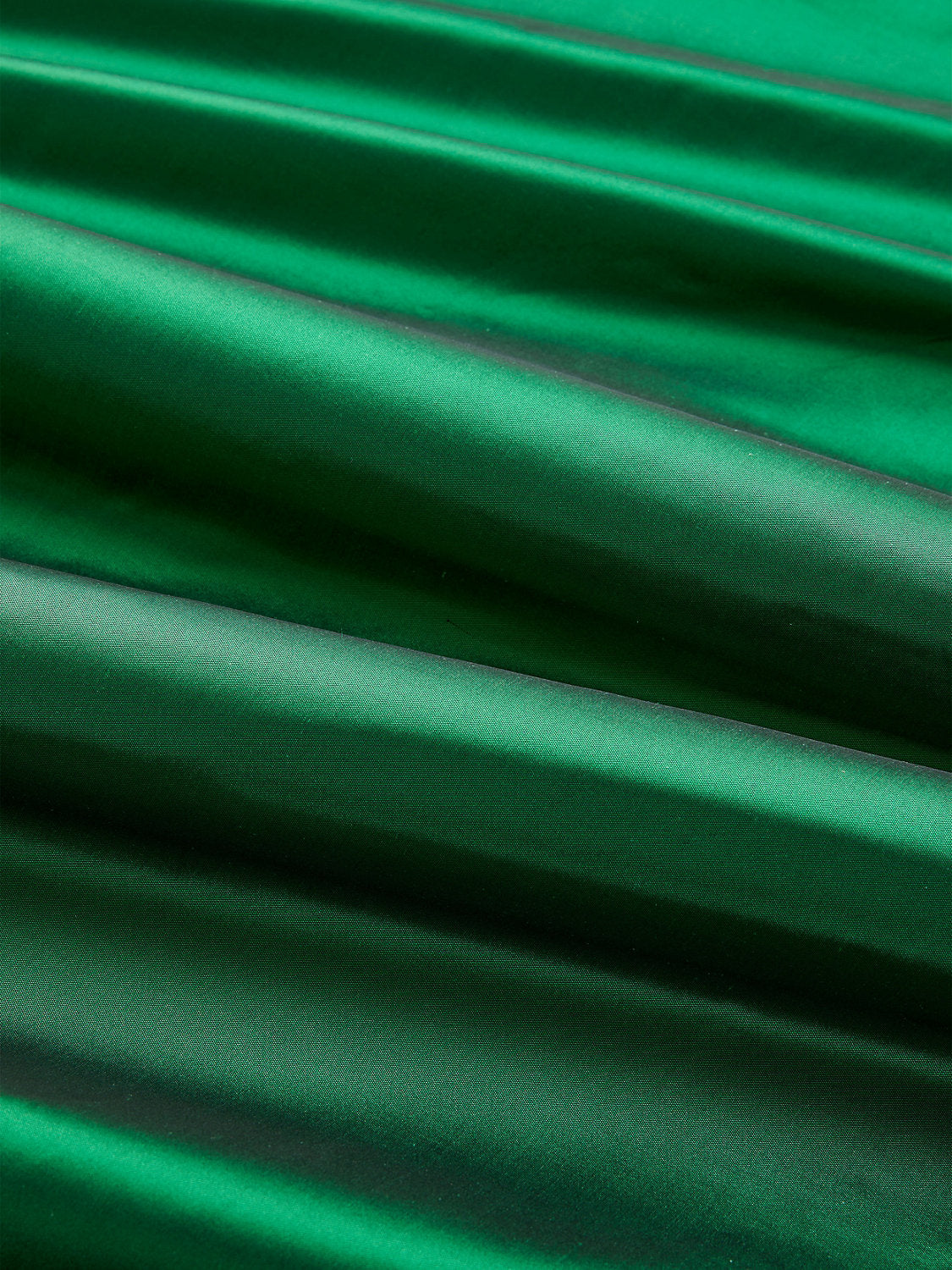 Olympia Silk Taffeta - Bottle Green