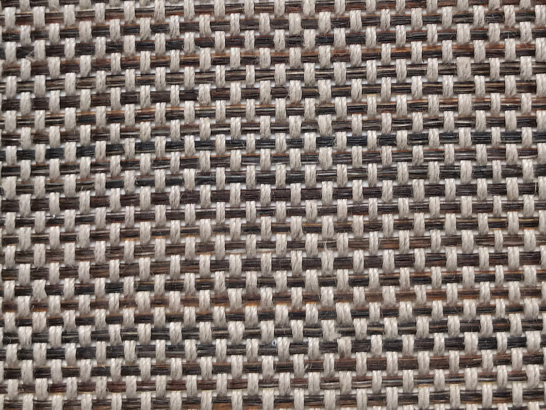 Selle Ii Horsehair - Natural Linen / Grey - Scalamandre Fabric