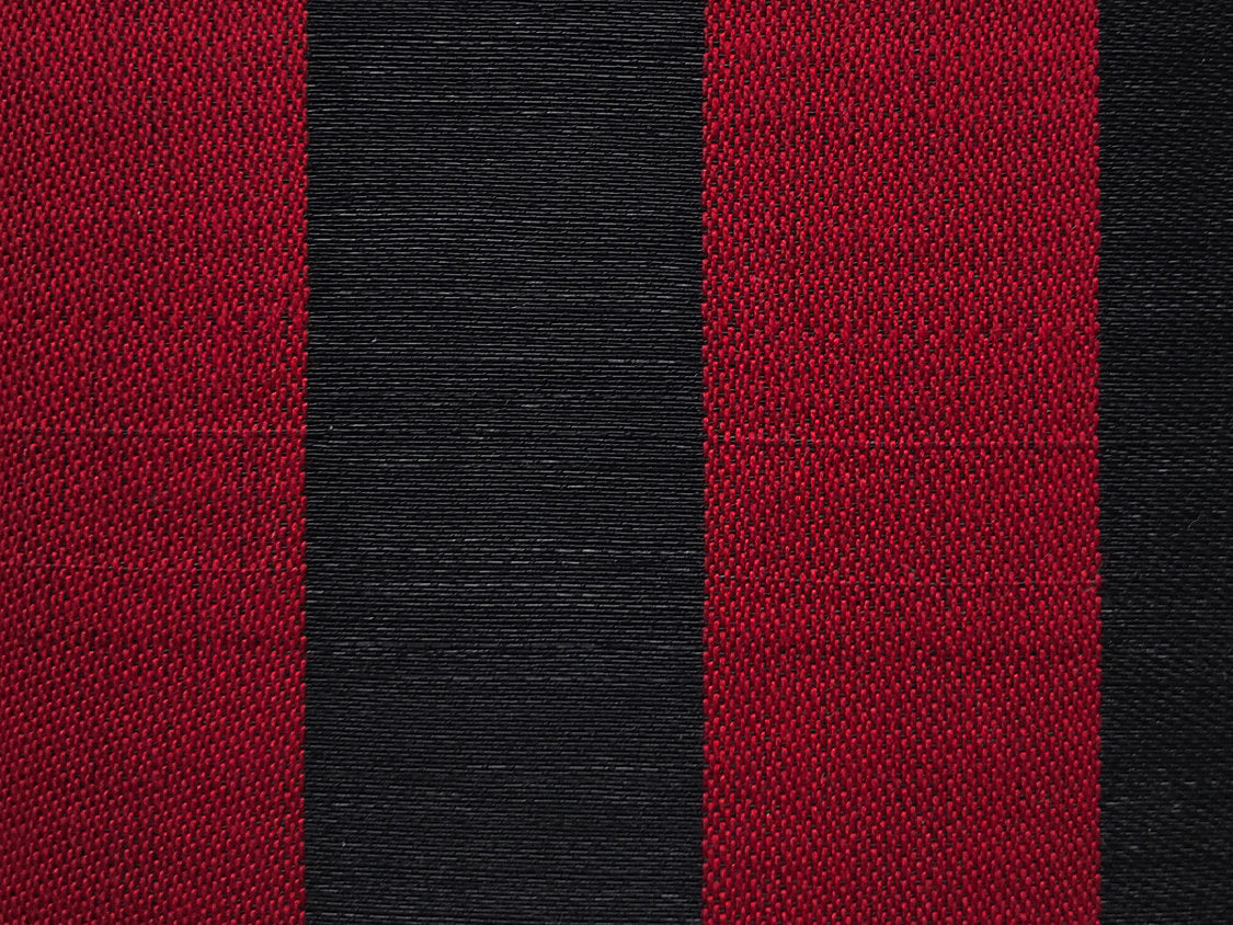 Breton Horsehair - Black / Red