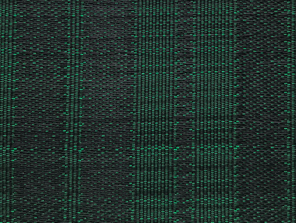 Pinto Silk Horsehair - Green / Black