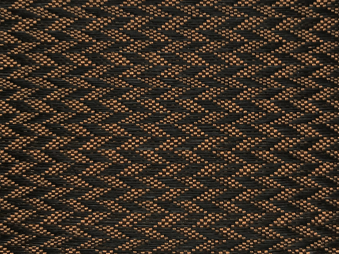 Milzig | Silk/Horsehair - Brown & Black - Scalamandre Fabric