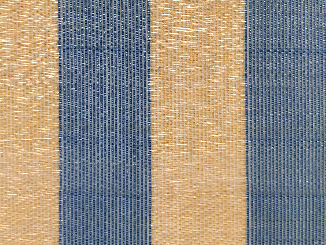 Fredericksborg Horsehair - Yellow / Blue - Scalamandre Fabric