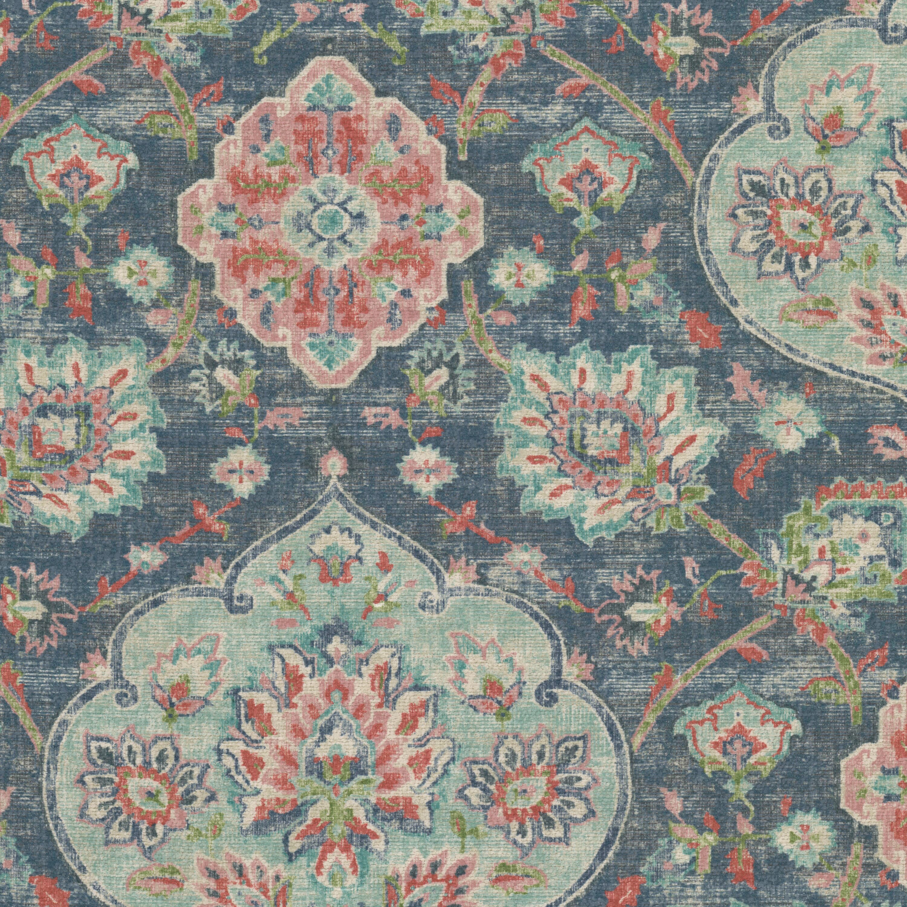 TAPPED-1-PEACOCK-STOUT-TEXTILES - Stout Textiles Fabric