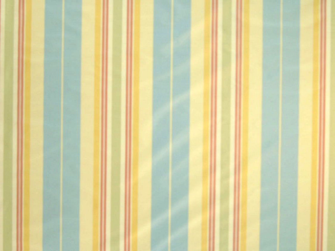 Ashley Stripe - Blue, Gold & Beige
