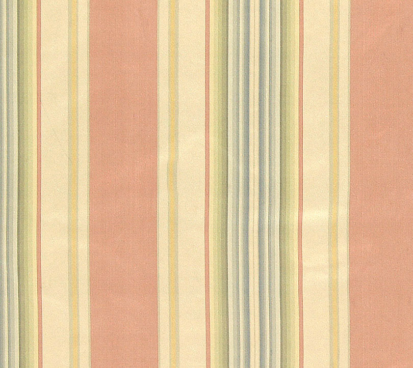 Austin Stripe - Beige, Rose & Blue