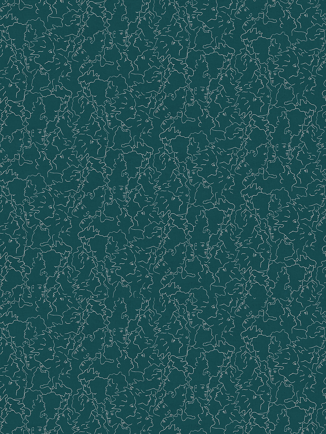 Ressemblance - Canard - Scalamandre Wallpaper