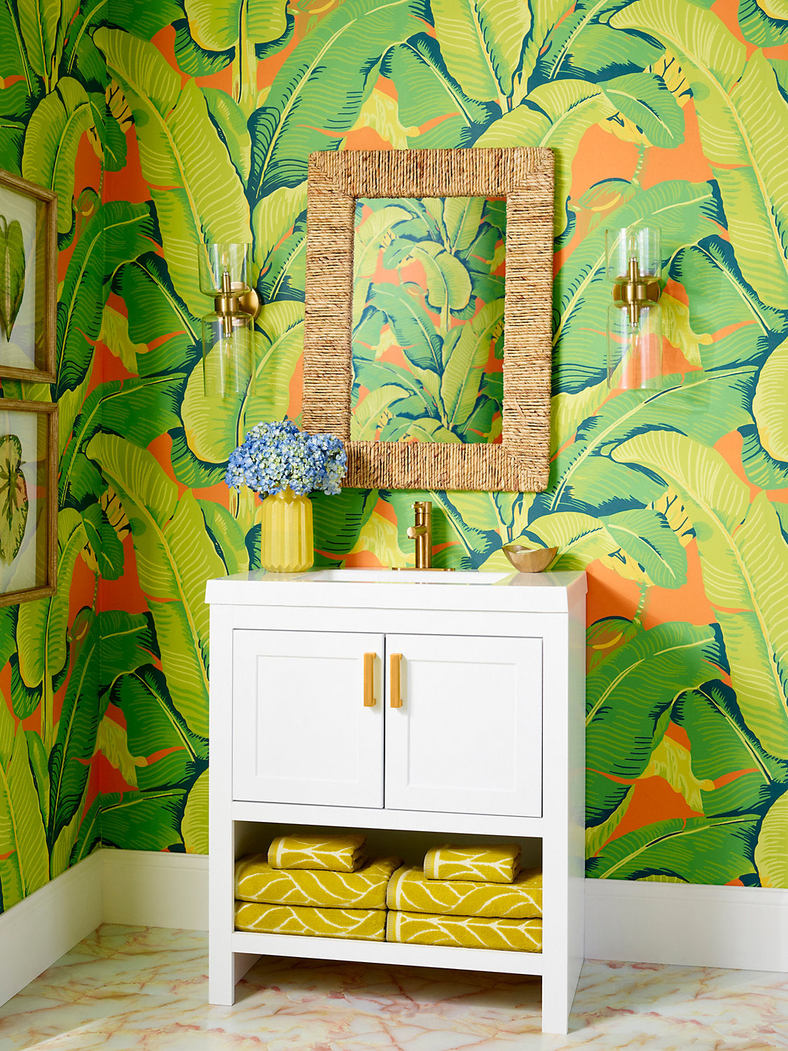 HINSON PALM Aperol Spritz WHN 44000M 0002 Scalamandre Wallcovering