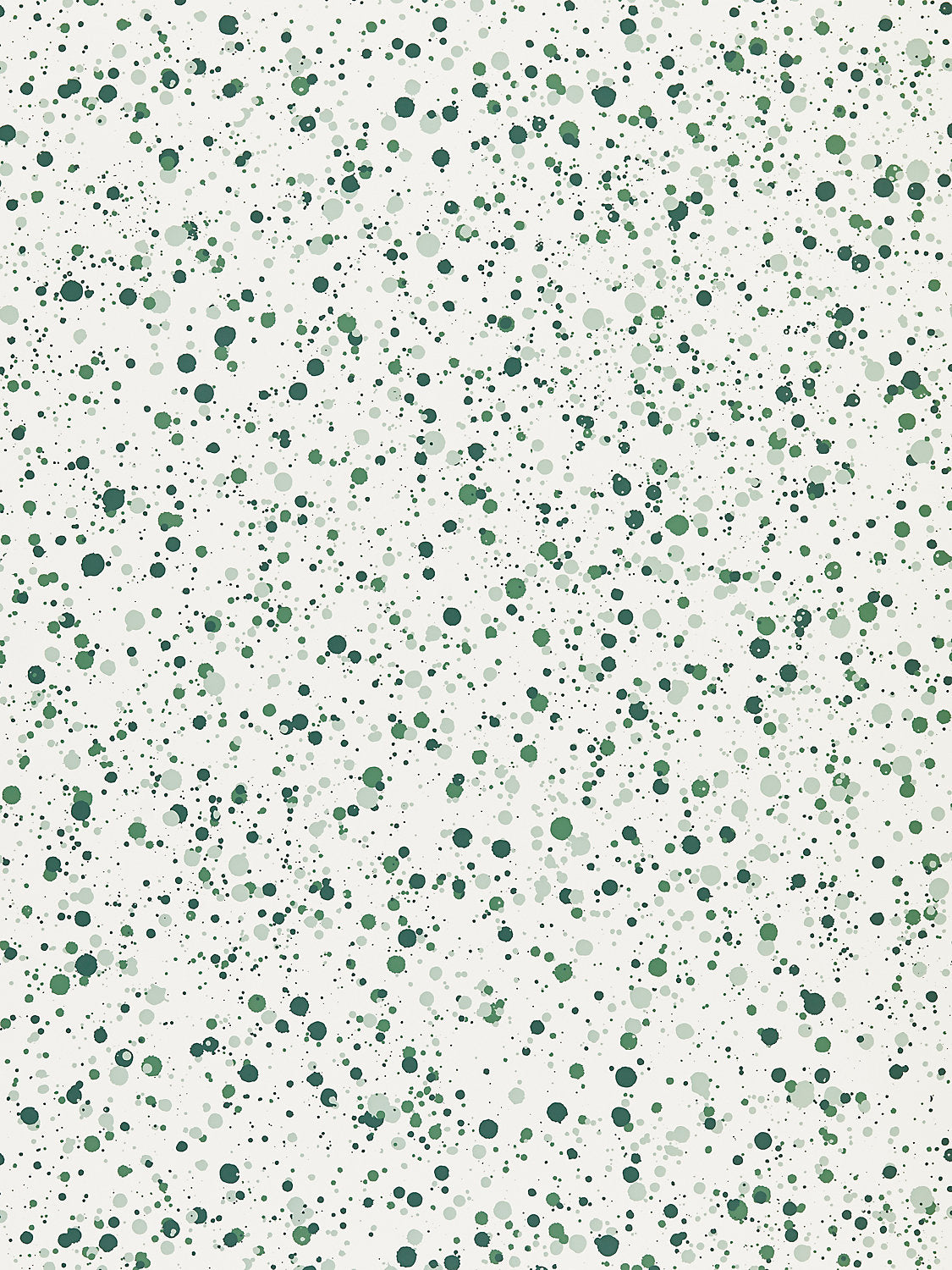 Spatter - Green - Scalamandre Wallpaper