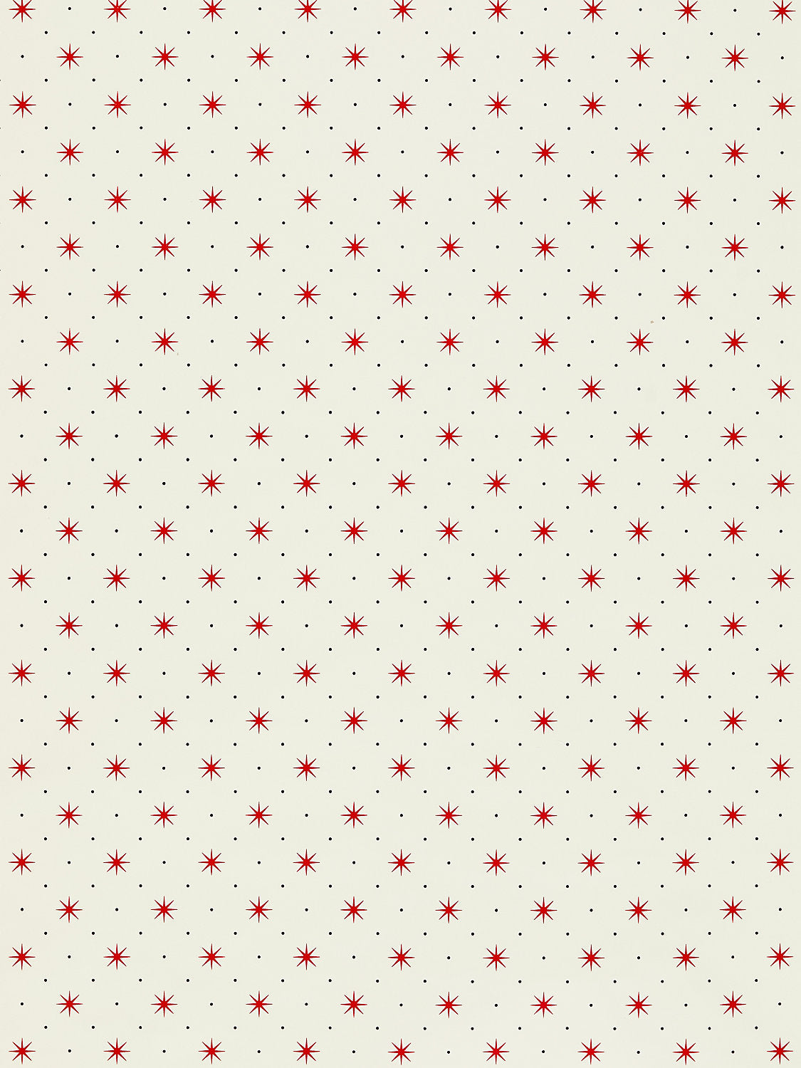Trixie - Red & Black On White