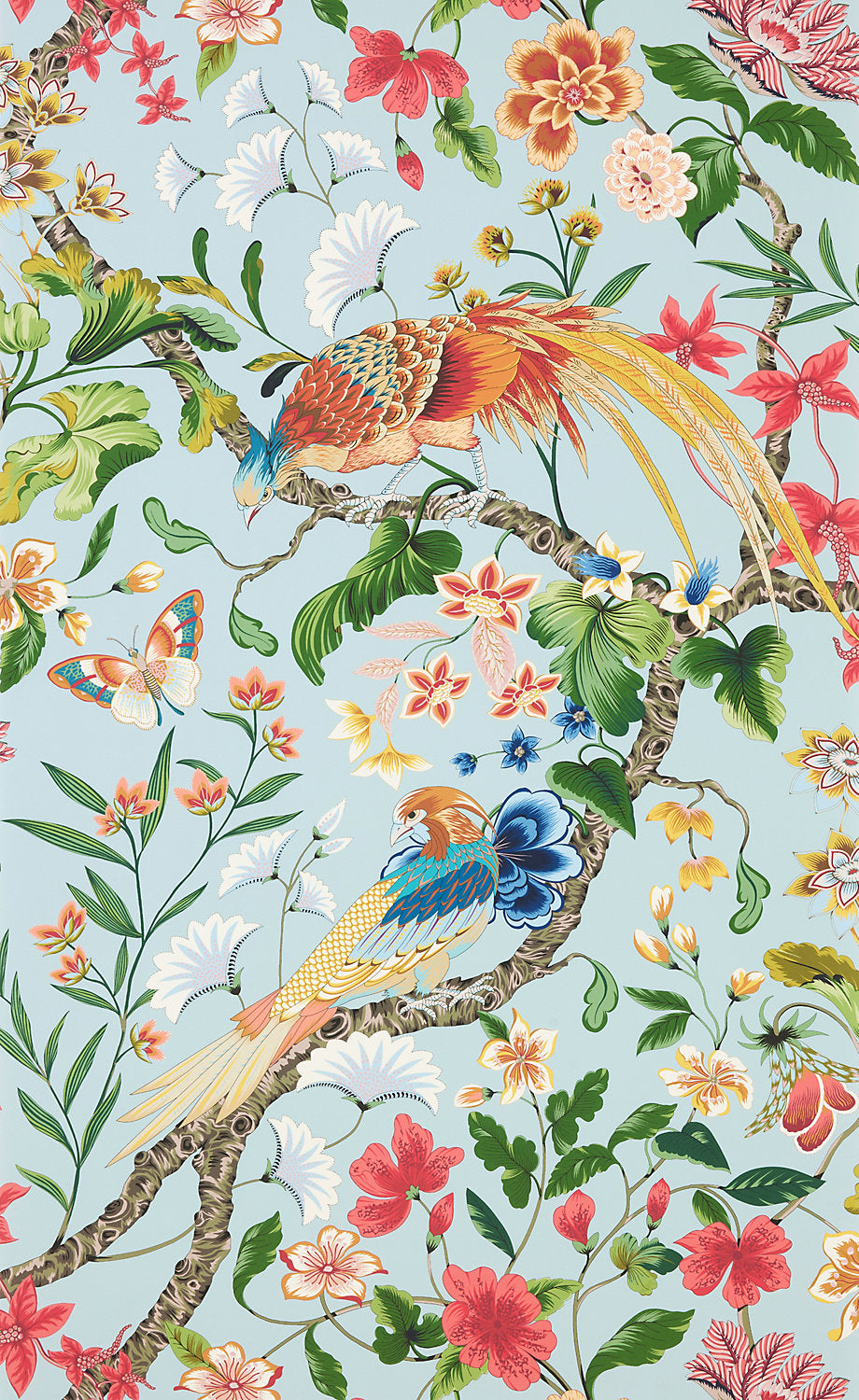Botany Bay | Wallcovering - Sky Multi