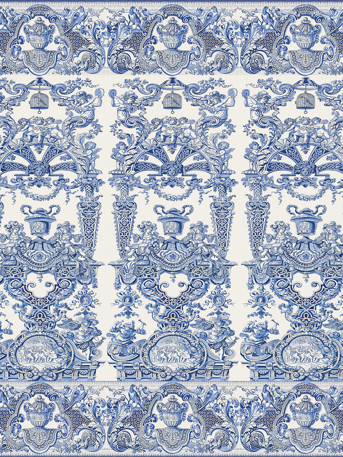 Hampton Court | Panel - Blue