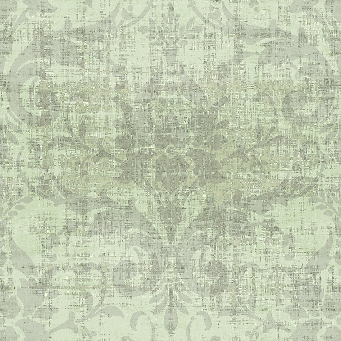 Ballroom - Celadon - Scalamandre Wallpaper