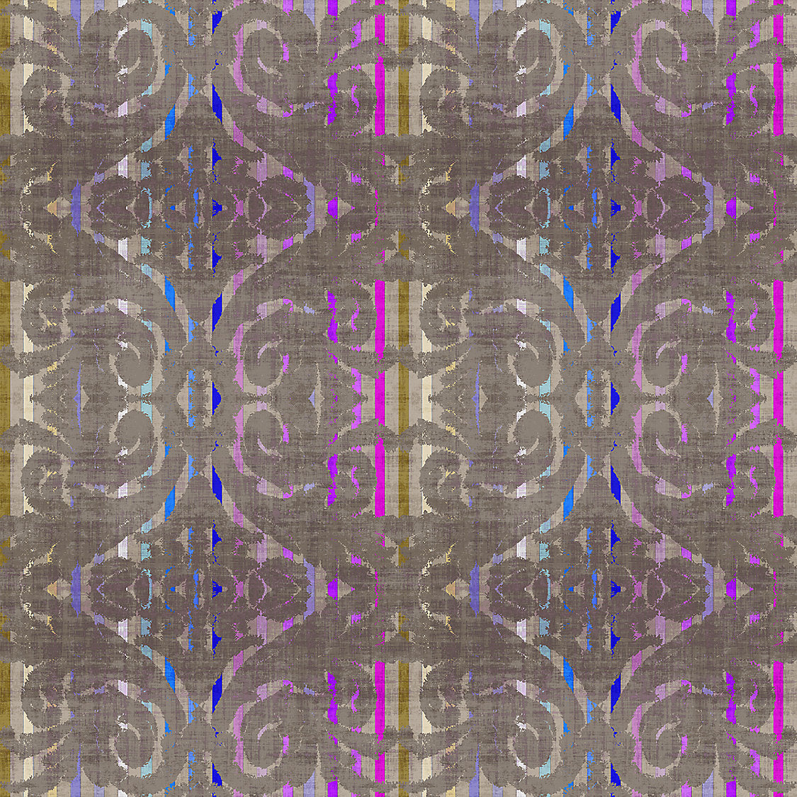 Dapper - Taupe - Scalamandre Wallpaper
