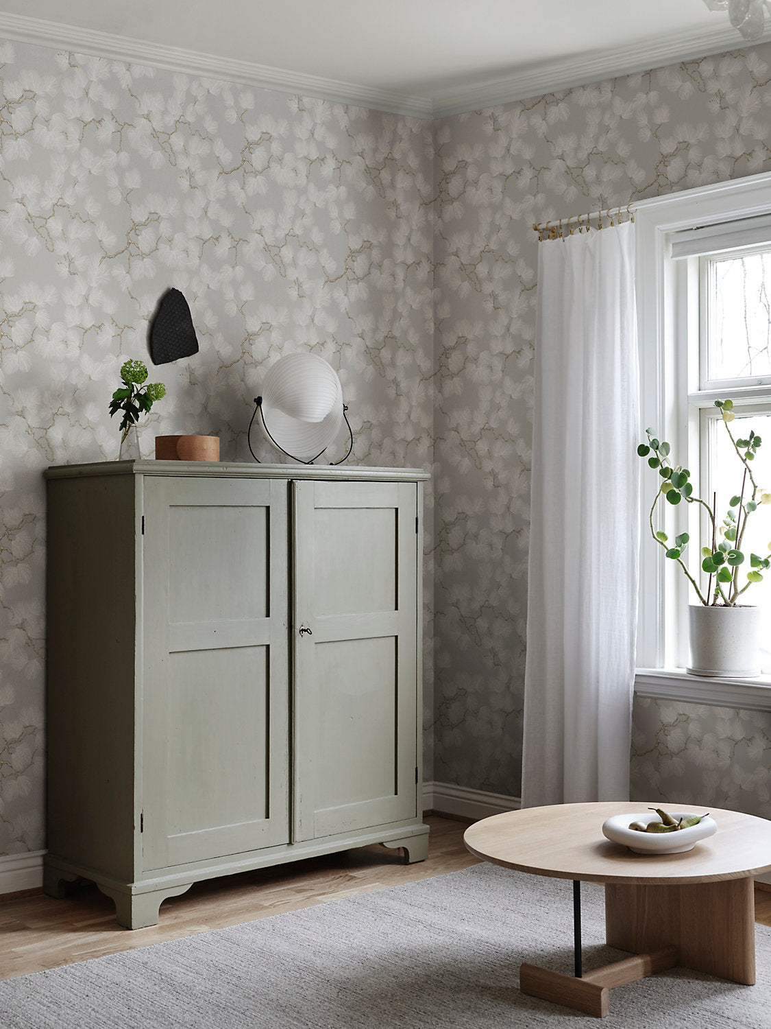 Pine Misty Grey WSB 0804 0321 by Sandberg Wallcovering