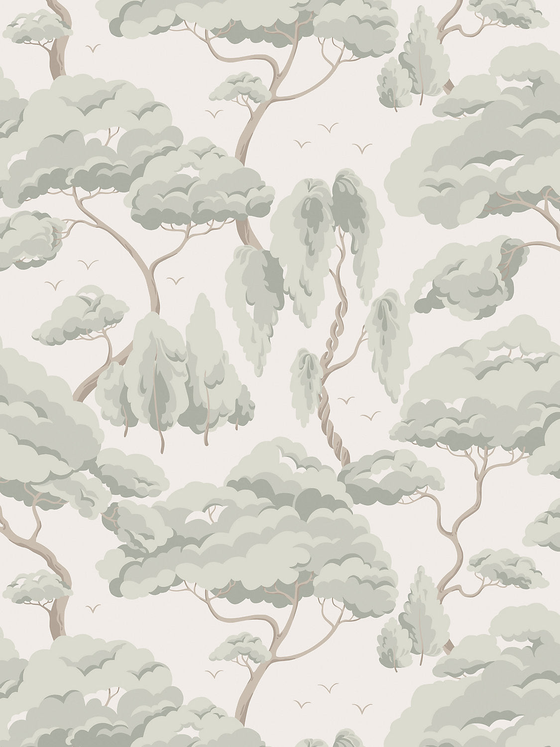 Kristoffer - Spring Green - Scalamandre Wallpaper