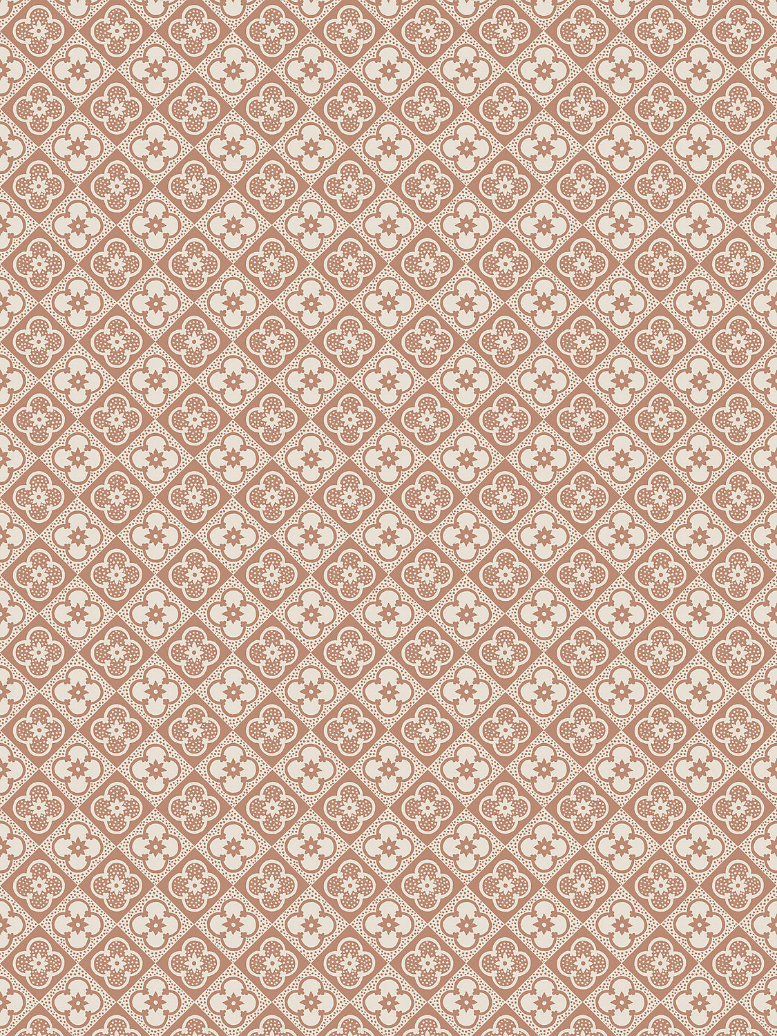 Lyckan - Copper - Scalamandre Wallpaper