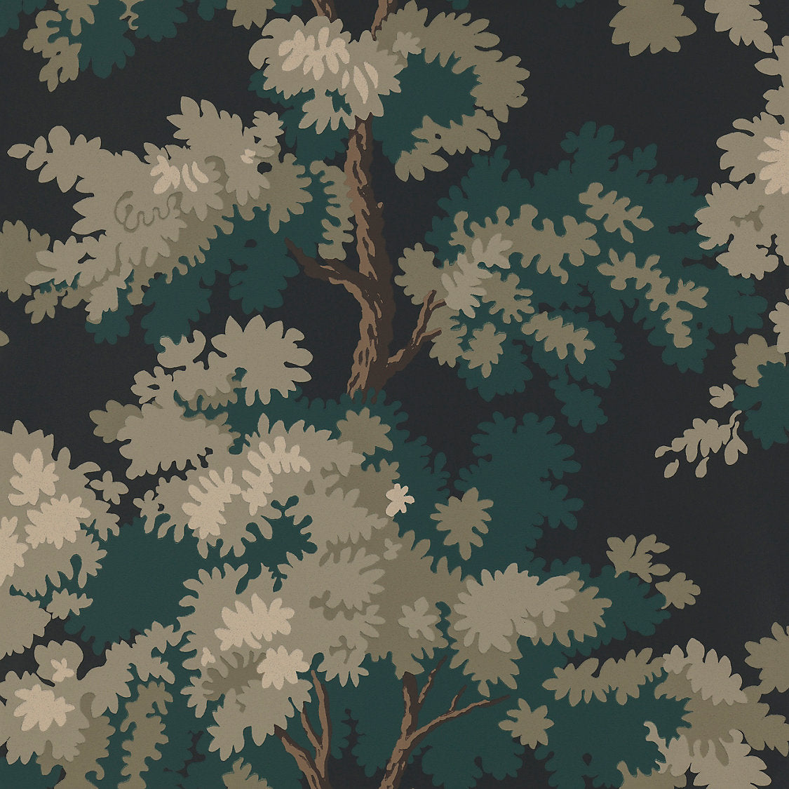 WSB00810444 Raphael Black/Charcoal by Sandberg Wallcovering