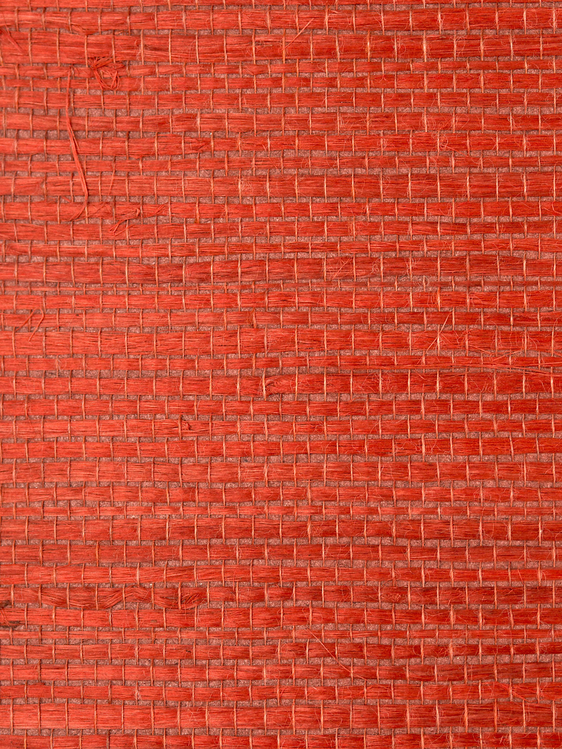 Justin Jute - Crimson - Scalamandre Wallpaper