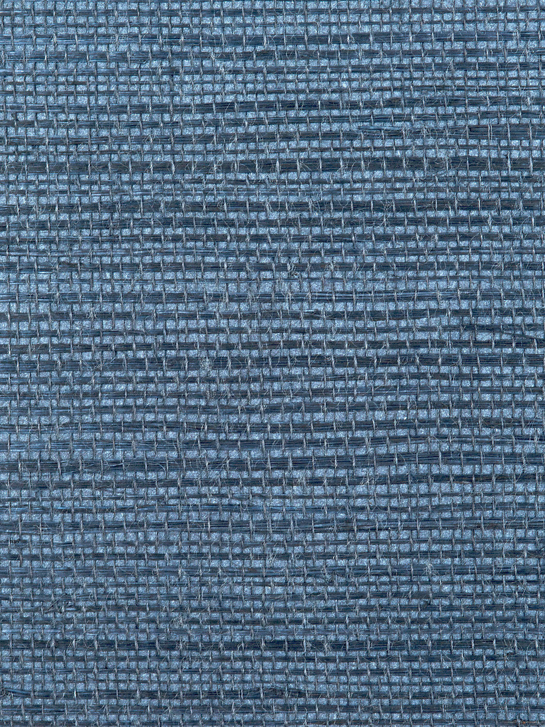 Simply Sisal - Navy - Scalamandre Wallpaper