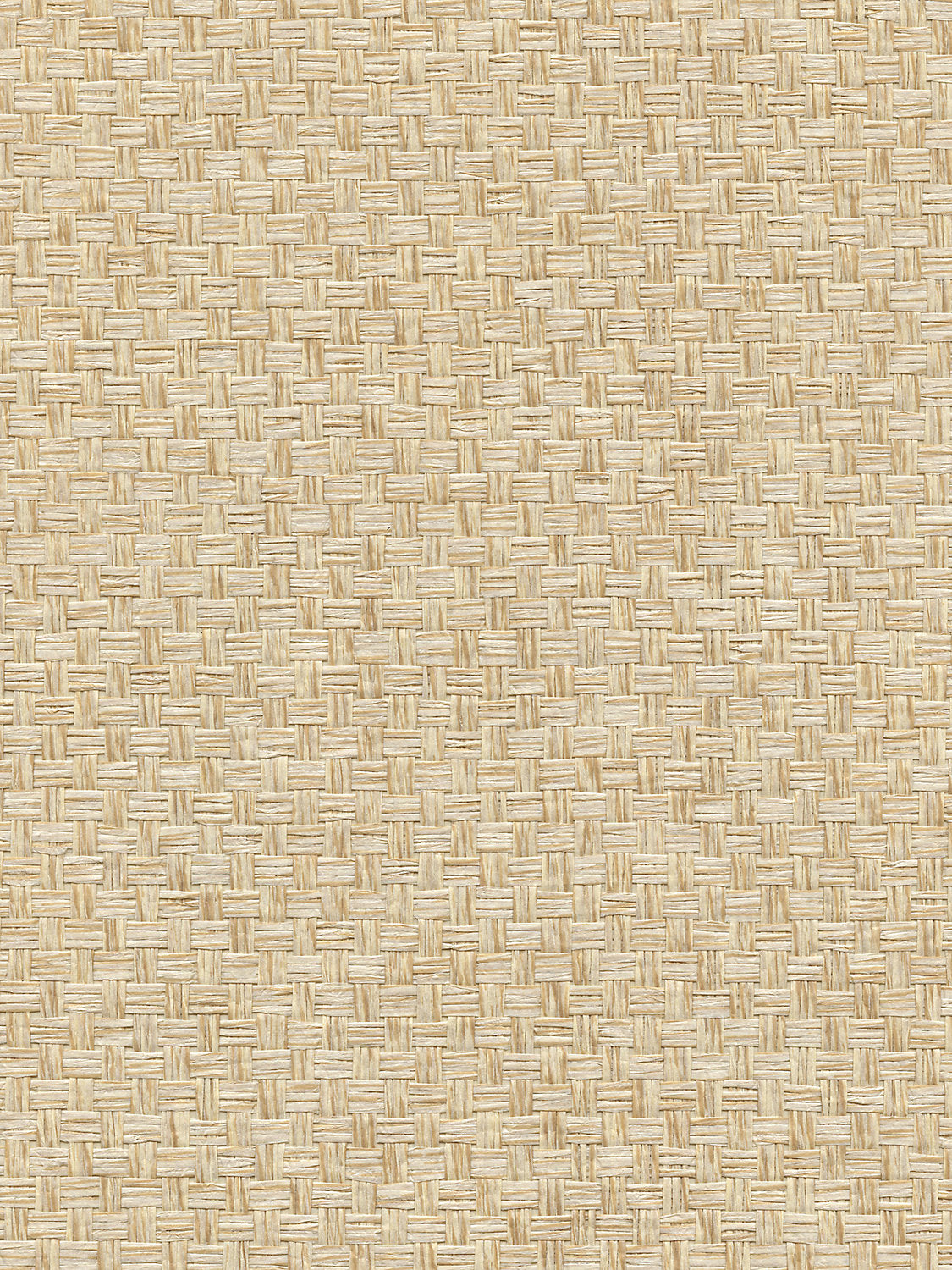 Organic Paperweave - Rattan - Scalamandre Wallpaper