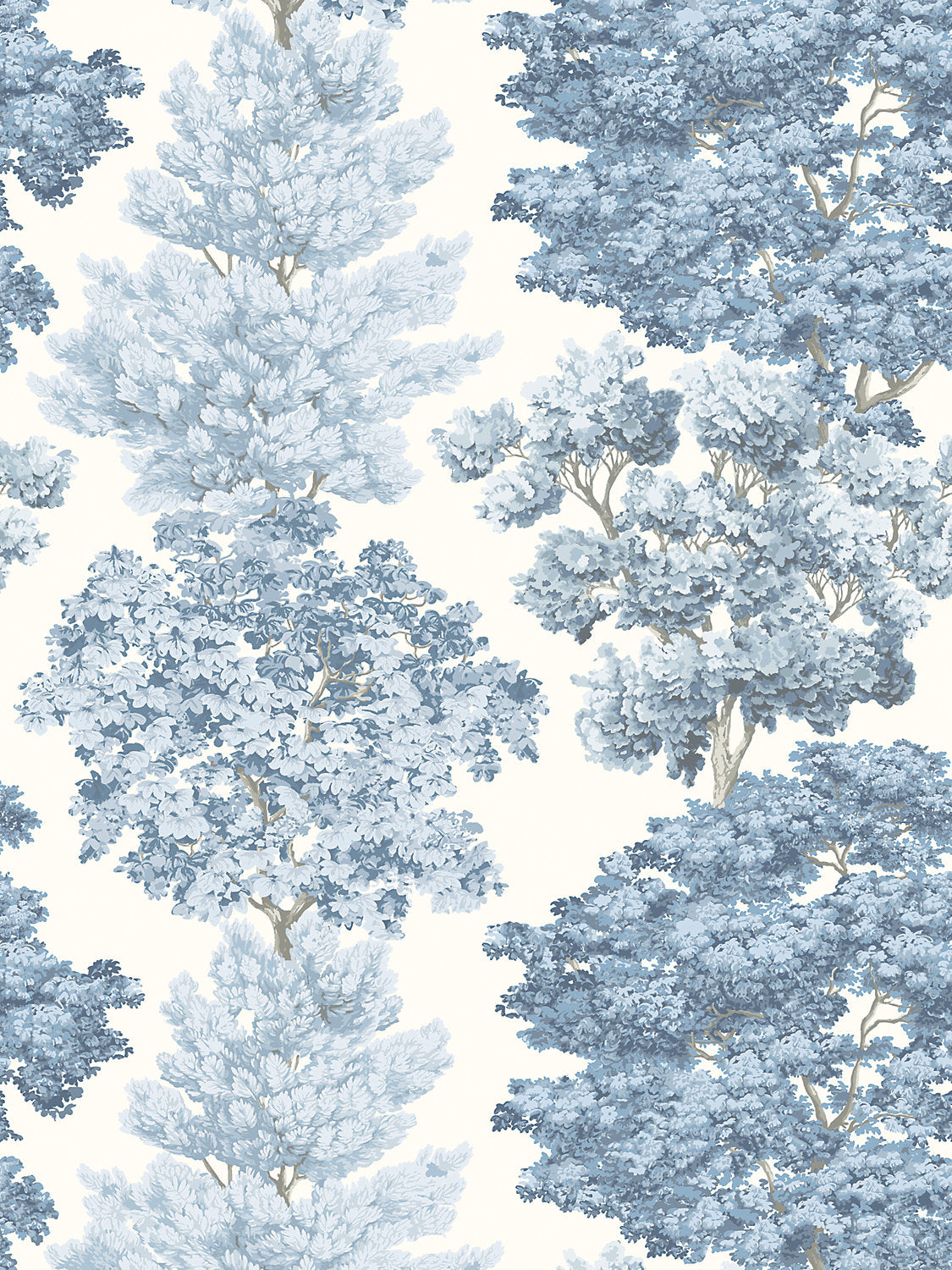 CENTRAL PARK WALLCOVERING Light Blue WW WP88583D 0002 by Old World Weavers Wallpaper
