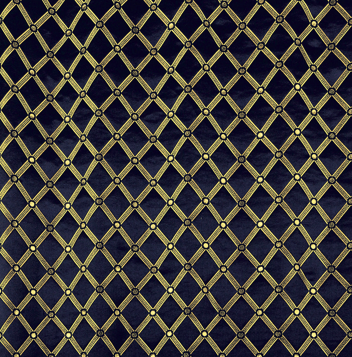 Reale Diamond - Midnight - Scalamandre Fabric