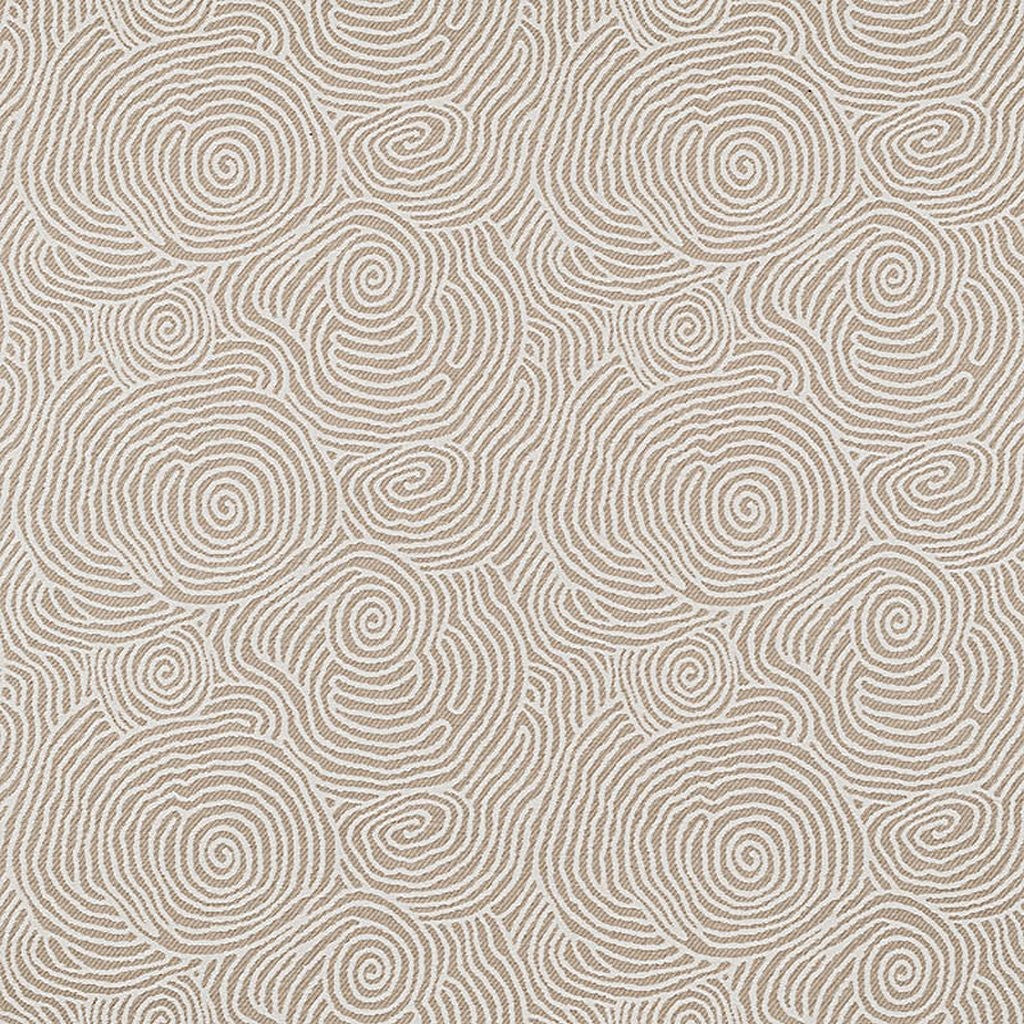 Color: Beige Tan, Material: 98.5% Sunbrella Acrylic and 1.5% Sunbrella Polyester, Mildew Resistant: Yes, Recommended Use: Indoor Outdoor Upholstery Cushion Pillow Drapery, Warranty: 5 Year, Water Repellent: Yes, Width: 54", Type: Pattern, Pattern Direction: Up the roll, Repeat: 14.3V x 9.4H