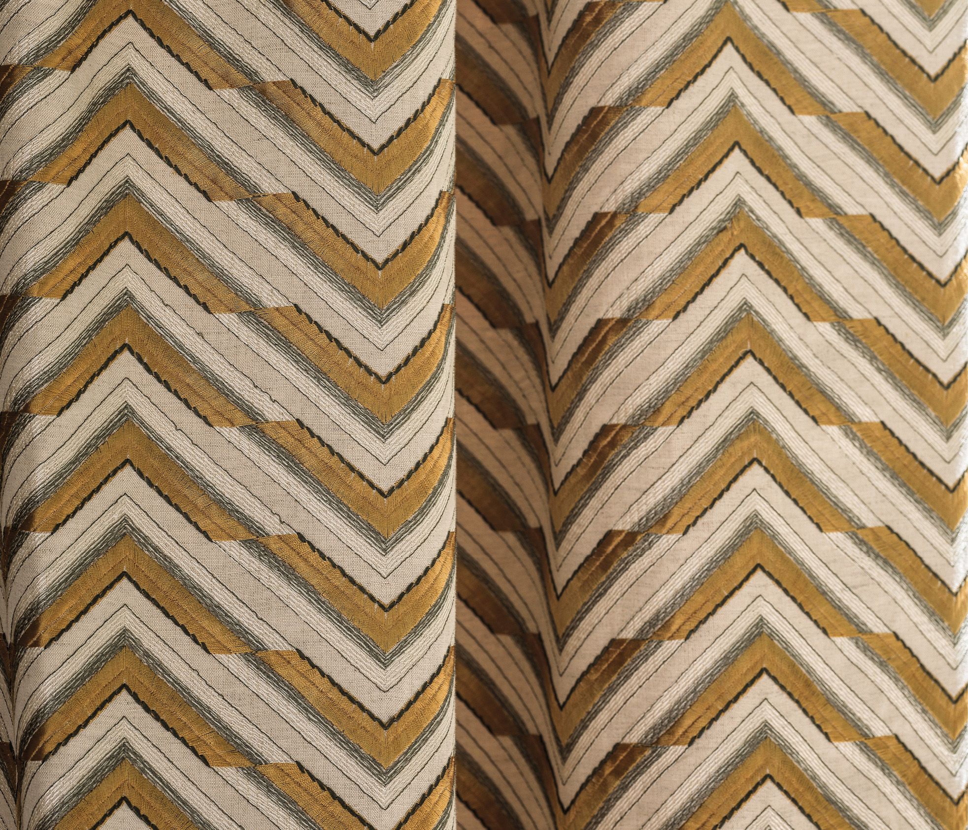 Santa Fe Canyon Leaf - Osborne & Little - F7952-03 Fabric