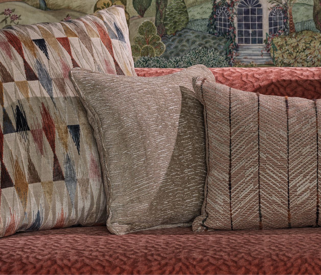Lansdowne Courtnell Linen - Osborne & Little - F7874-05 Fabric
