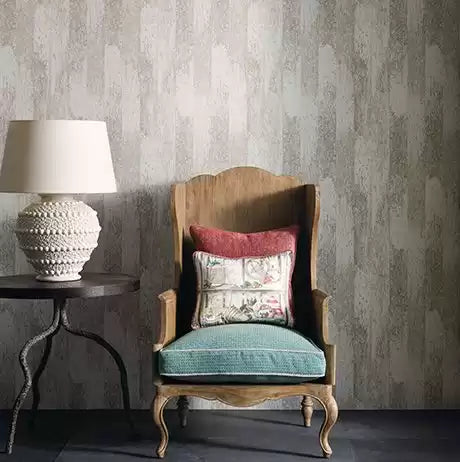Enchanted Gardens Driftwood Grey/White - Osborne & Little - W7021-03 Wallcovering