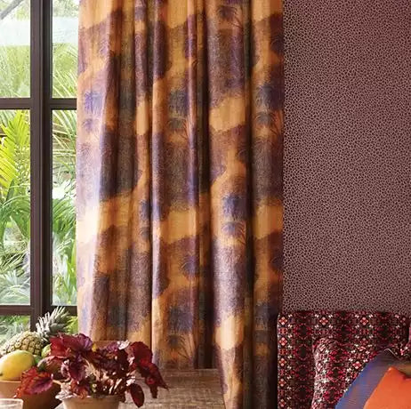 Samana Kairi Taupe/Metallic Gilver - Matthew Williamson - W6651-06 Wallcovering