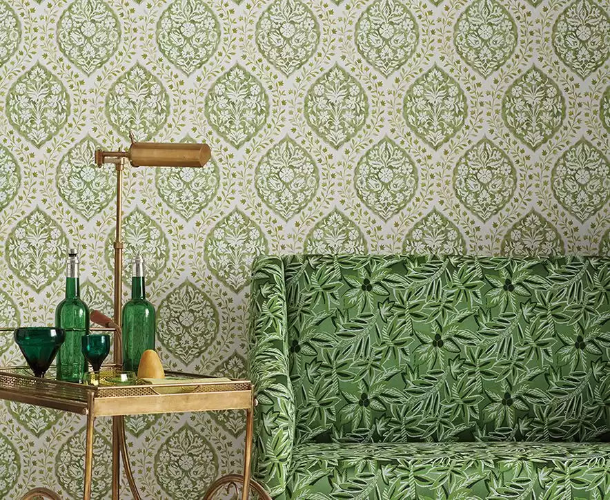Les Rêves Marguerite Indigo/Blue - Nina Campbell - NCW4304-06 Wallcovering