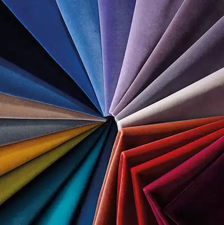 Mikado Velvet Dark Aqua - Osborne & Little - F6990-03 -Fabric