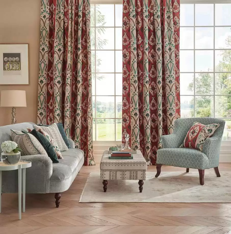 Khotan Red/Teal - The WorkRm