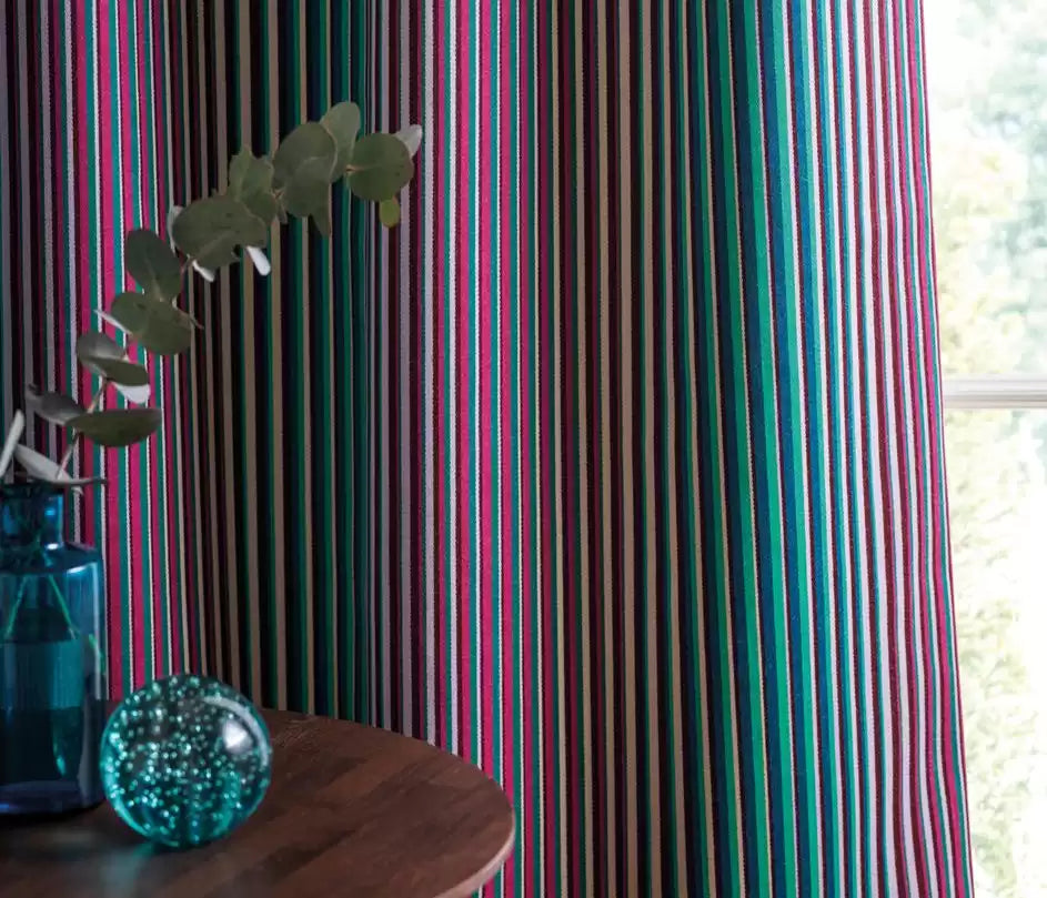 Jive Carioca Magenta/Jade - Osborne & Little - F7721-02 Fabric