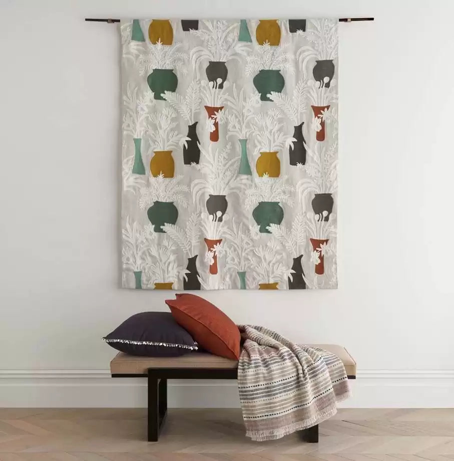 Amphora Azure/Navy - Osborne & Little - F7594-02 Fabric