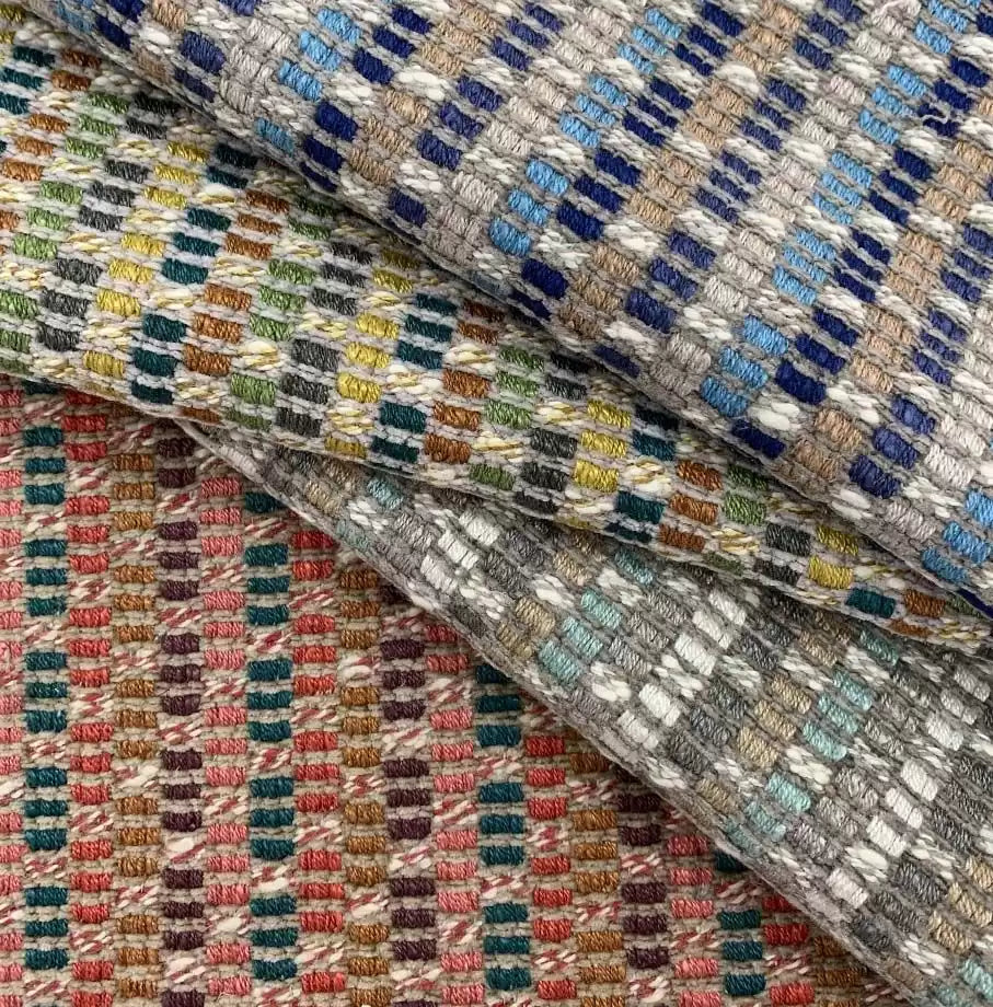 Cristallo Ivory/Pebble/Aqua - Osborne & Little - F7571-02 Fabric